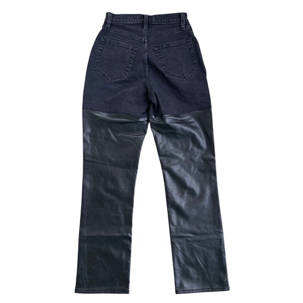 Abercrombie & Fitch Women’s Black Denim ‘90s Straight Leg Ultra High Rise Jeans - Picture 9 of 9